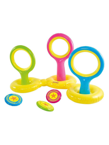 Надуваеми дискове за игра 178x102x104 см, INTEX 57510NP Flying Disc Toss Game, 3 бр.