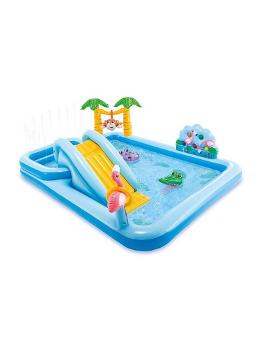 Надуваем детски игрален център 244x198x71 см, INTEX 57161NP Jungle Adventure Play Centre