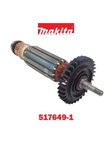Ротор за ъглошлайф, Makita 517649-4, за модели GA4530, GA5030, GA5034, PJ7000