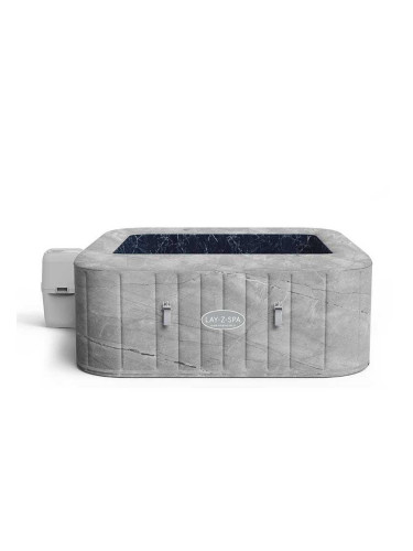 Джакузи надуваемо, 230x71 см, Bestway 6001Q Lay-Z-Spa San Francisco Pro 7, с филтърна система, дозатор за хлор, възглавници, термо покривало и LED св