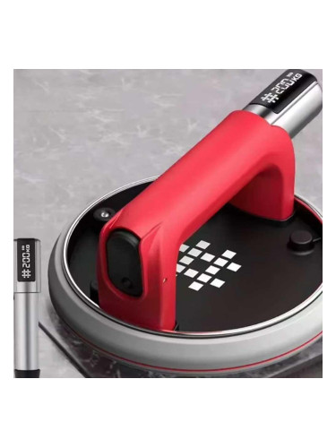 Вакуум вендуза, акумулаторна, SHIJING 6106, 175 мм, до 150 кг, 3.7V, 2Ah, с дисплей, в куфар