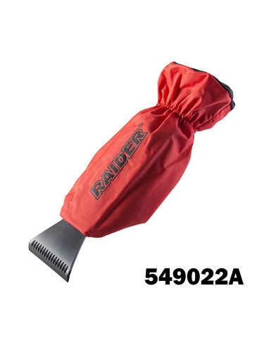 Стъргалка за лед, PVC, с предпазен калъф, RAIDER 549022A