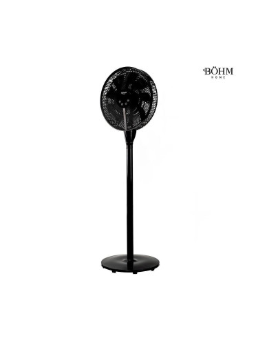 Вентилатор на стойка, акумулаторен, BÖHM BY2316, 24V, 25W, 16", 91-129 см, 8 скорости, LED дисплей, дистанционно управление