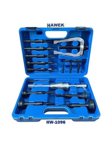 Обратен чук за избиване на лагери, 295 мм, HAWEK HW-1096, 16 части