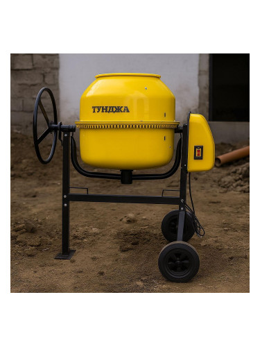 Бетонобъркачка 240 л, 1350W, ТУНДЖА HCM800