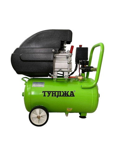Компресор за въздух 25 л, ТУНДЖА КВ25, 1.5kW, 8 bar