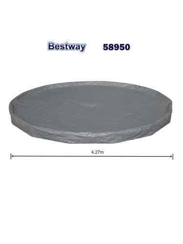 Покривало за басейн с диаметър до 427 см, Bestway 58950