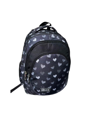 SchoolZone Раница 2 в 1 - Heart S260541