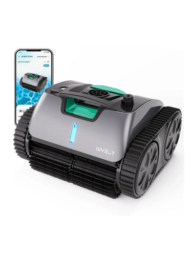 РАЗОПАКОВАН: Безкабелен робот за басейни Wybot C1 Pro, Почиства до 150 мин/150 м2-Copy