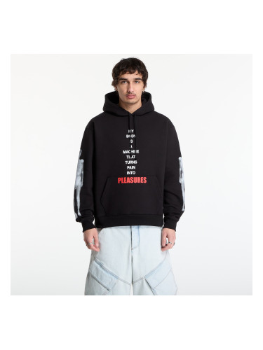 Суитшърт PLEASURES Machine Hoodie Black L