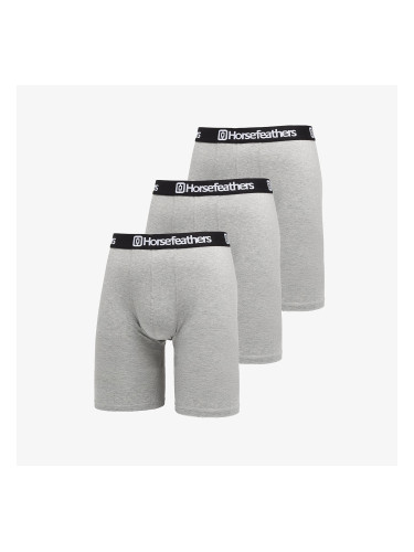 Боксерки Horsefeathers Dynasty Long 3-Pack Boxer Shorts Heather Gray M