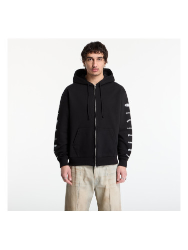 Суитшърт PLEASURES Woodmark Zip Hoodie Black L