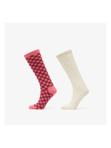 Чорапи adidas Wales Bonner Check Sock Craft Pink/ Clear Brown L