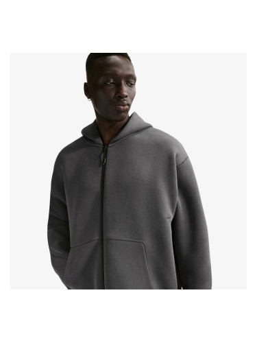 Суитшърт Nike Tech Men's Fleece Full-Zip Hoodie Anthracite/ Black XS
