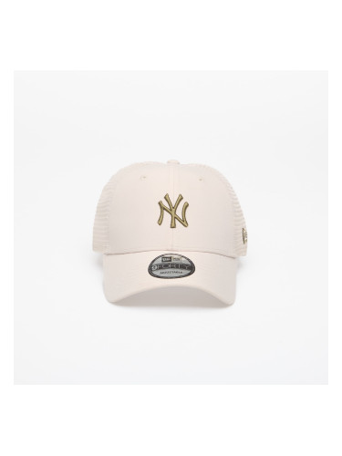 Шапка New Era 9FORTY Trucker MLB Midi Homefield New York Yankees Stone/ New Olive Universal