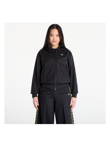 Суитшърт FRED PERRY Taped Track Jacket Black 40