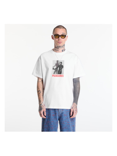 Тениска PLEASURES Whip T-Shirt White L