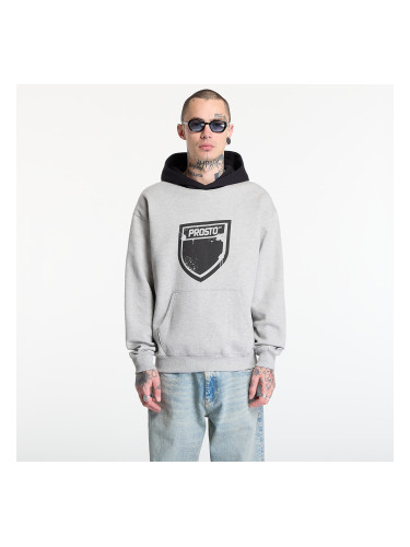 Суитшърт Prosto Hoodie Splash Shield Gray M