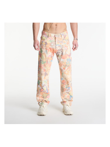 Дънки PLEASURES Stickers Straight Leg Jeans Multi 28