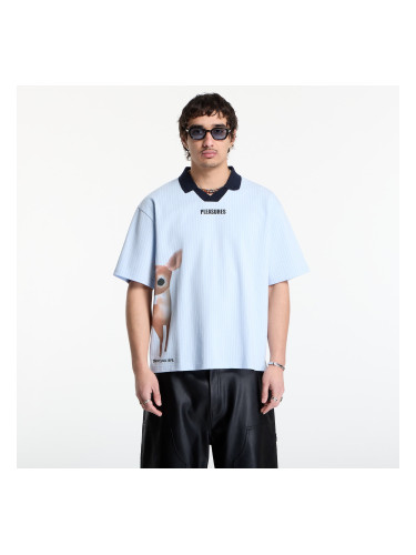 Тениска PLEASURES Pet Polo Blue L