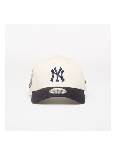 Шапка New Era 9FORTY MLB WS Patch New York Yankees Light Cream/ Navy Universal