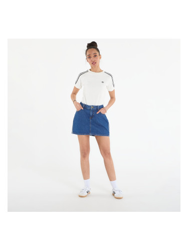 Пола adidas 3 Stripes Skirt Denim Medium Vintage Denim 10