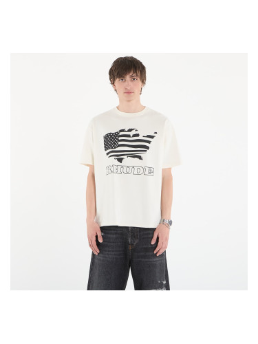 Тениска Rhude Banner Tee Vintage White/ Black S