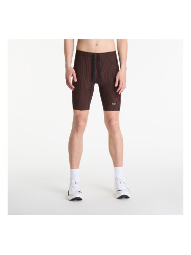 Клинове BANDIT Men's Striped Cadence™ 7 Pocket Lined Half Tights Cacao/ Black L