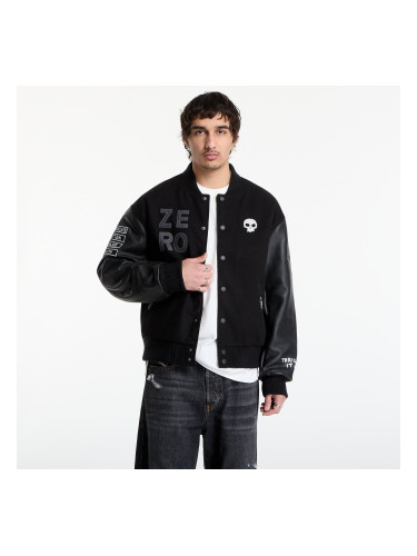 Bomber PLEASURES Zero Pleasures Varsity Jacket Black XL