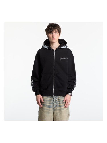 Суитшърт PLEASURES Balaclava Zip Hoodie Black L