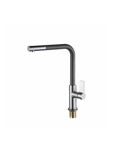 Смесител за кухня ICF 718650 GREY, месингов, сив, 32.4x24.9см