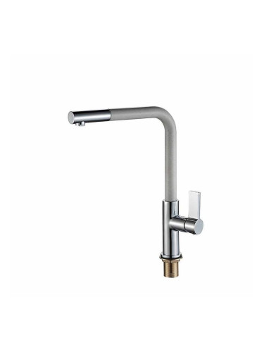 Смесител за кухня ICF 718650 WHITE, месингов, бял, 32.4x24.9см