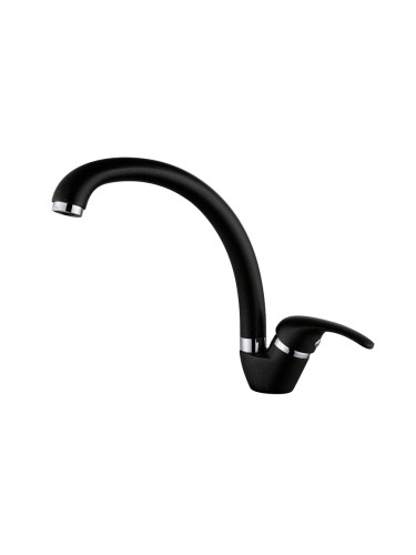 Смесител за кухня ICF 237012 BLACK, Iner Ceramic, месингов, черен, 24.5х25см