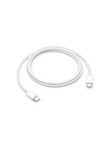 Кабел Apple USB-C Woven cable 1M, Бял