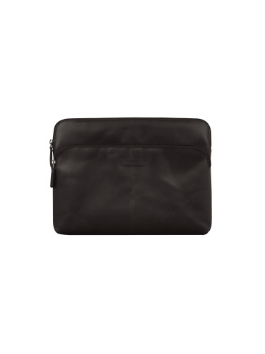 Кожен калъф за лаптоп dbramante1928 Skagen Pro Plus за MacBook Pro 14, Hunter Dark