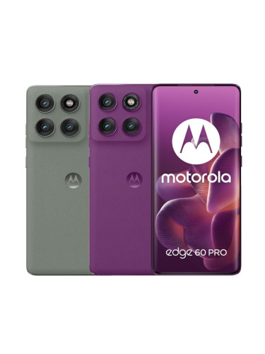 Смартфон Motorola EDGE 60 Pro 8 GB 256 GB 5G, Pantone Sparkling Grape Purple