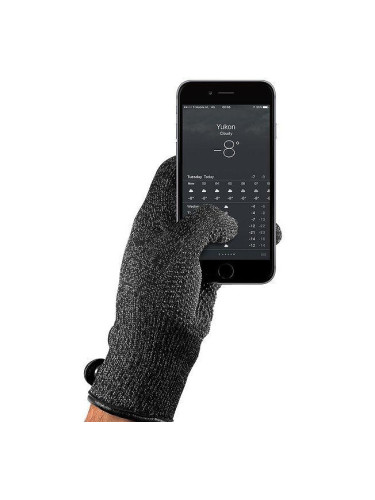 Зимни ръкавици Mujjo Touchscreen Gloves Size M, Черен
