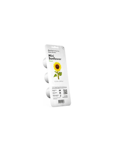 Семена Click and Grow Мини слънчоглед, 3 броя