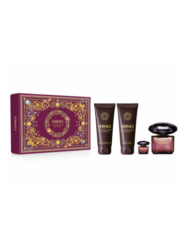 КОМПЛЕКТ VERSACE Crystal Noir Eau de Parfum дамски 90ml
