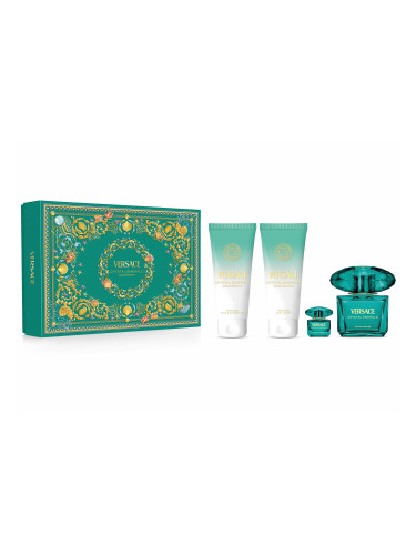 КОМПЛЕКТ VERSACE Crystal Emerald Eau de Parfum дамски 90ml