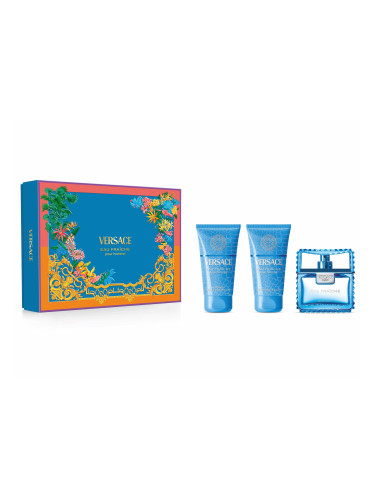 КОМПЛЕКТ VERSACE Man Eau Fresh Тоалетна вода (EDT) мъжки 50ml