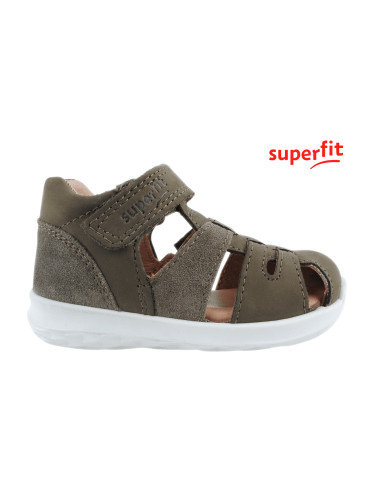 Детски сандали Superfit в цвят маслина