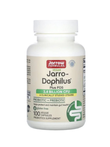 JARROW FORMULAS - Jarro-Dophilus + FOS - 100 vcaps