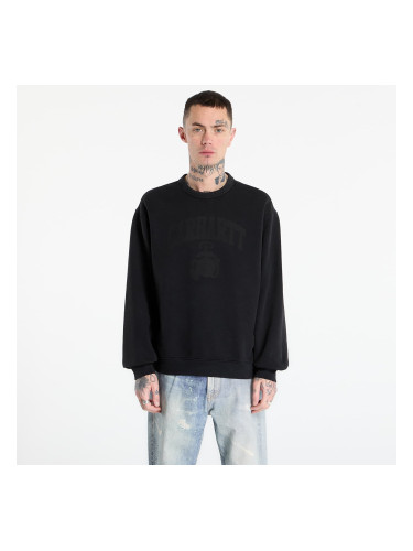 Суитшърт Carhartt WIP Faded Pond Corps Sweat UNISEX Black XS
