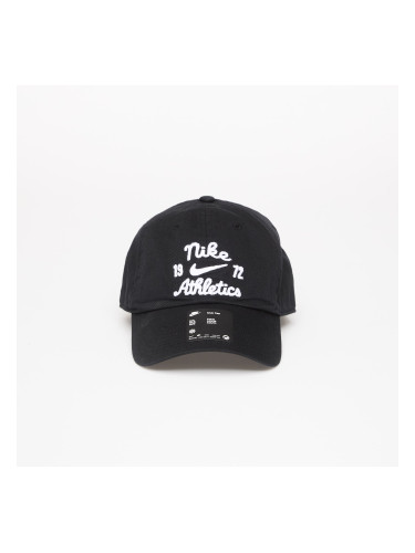Шапка Nike Club Unstructured Cap Black/ Black/ White S/M
