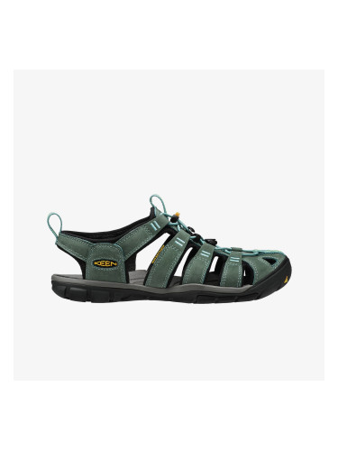 Сникърси KEEN Clearwater Cnx Leather Mineral Blue/ Yellow EUR 37