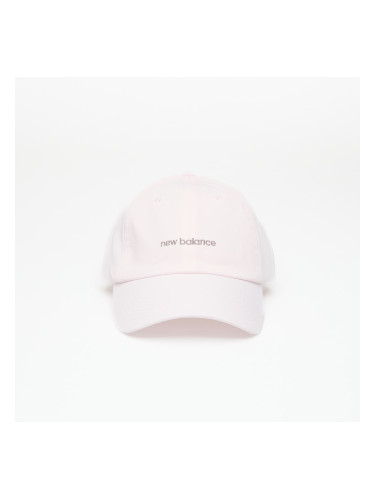 Шапка New Balance Women's 6 Panel Linear Logo Hat Pink Salt Universal