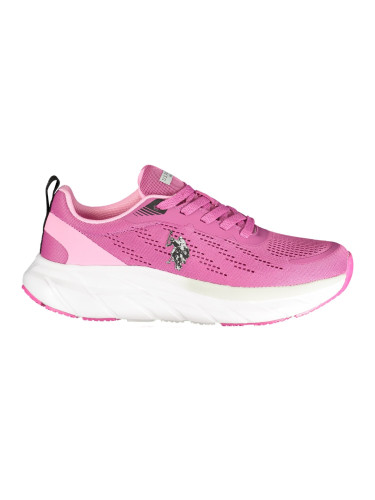 Дамски розови спортни маратонки US Polo Assn.