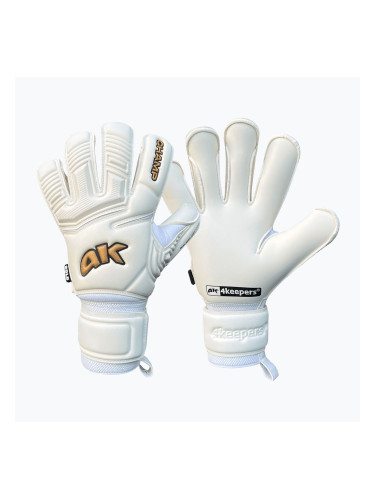 Вратарски ръкавици 4keepers Champ Gold VII HB white