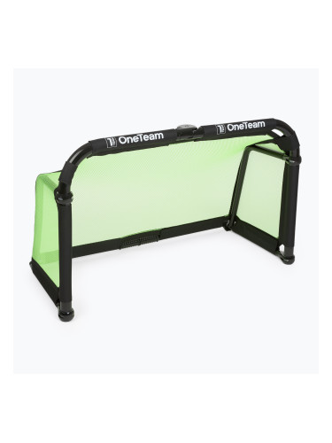 Футболна врата OneTeam Swiftgoal 120 x 70 cm black/green